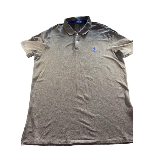 Polo Golf Ralph Lauren Polo Shirt XL Mens Charcoal Preppy Pony Casual - Picture 1 of 7